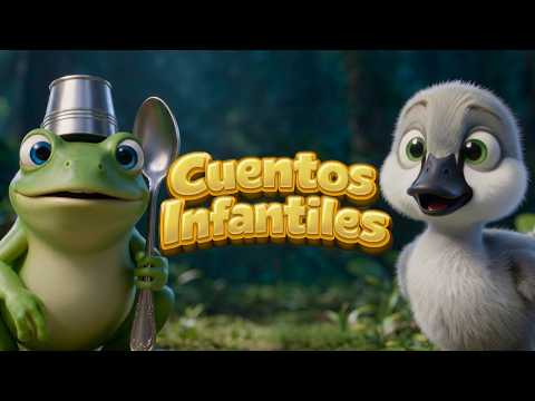 The Ugly Duckling and The Frog Prince 🐸🦆 Children's Stories in Spanish