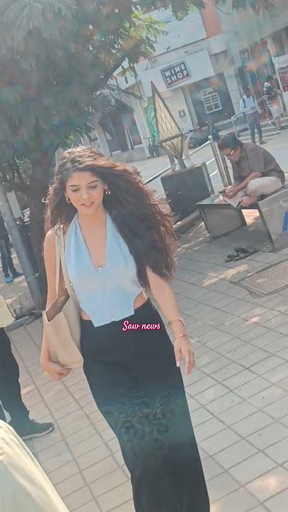 Pranali Rathod and Harshad Chopra spotted in mumbai