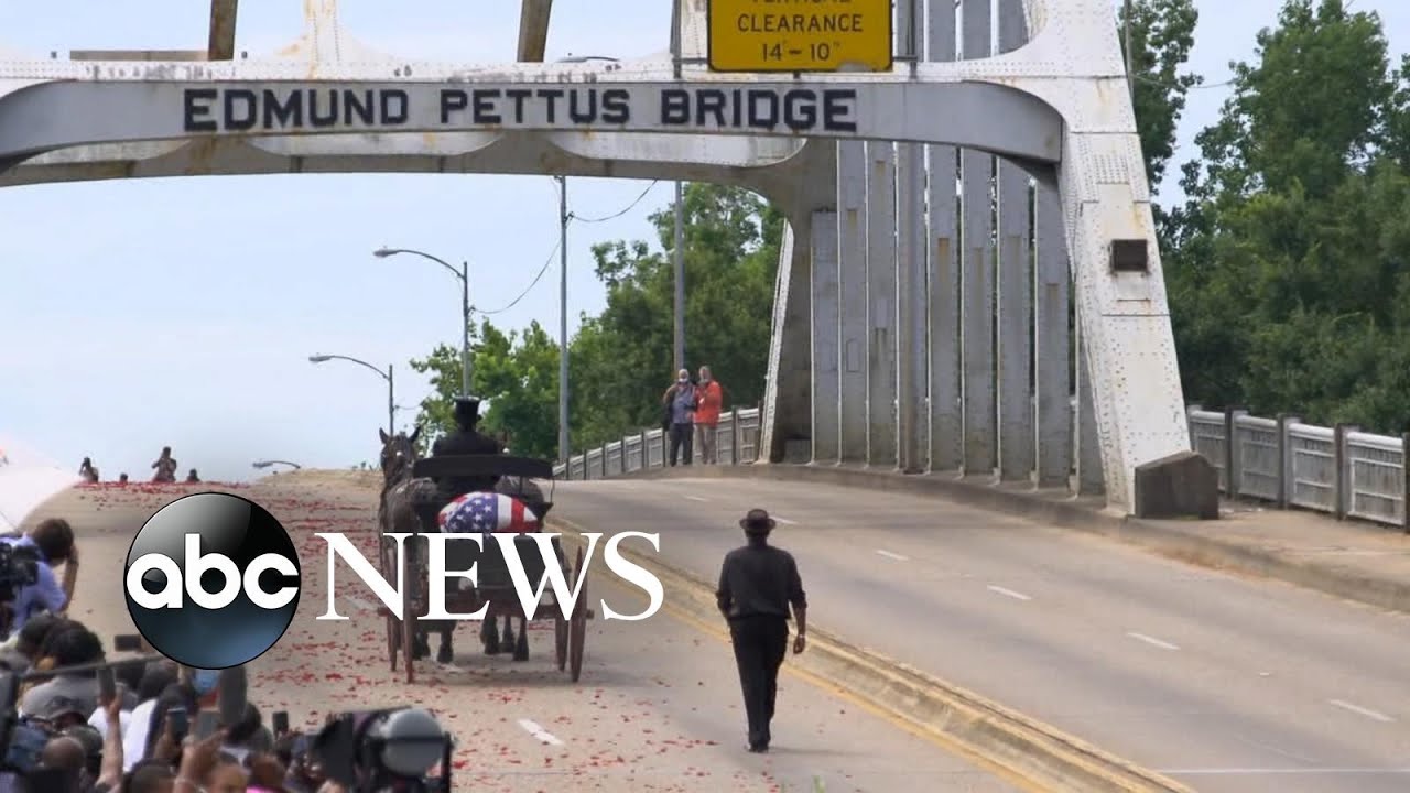 Final goodbye for John Lewis in Alabama