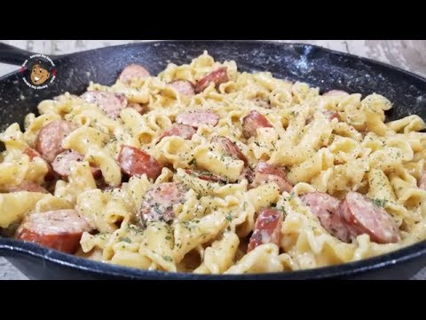 Smoked Sausage Cajun Alfredo Recipe | Episode 698