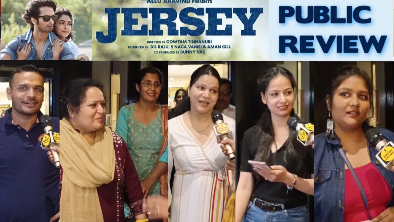 Jersey Movie Public Review | Jersey Public Reaction | Shahid Kapoor, Mrunal