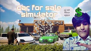 car for sale simulator || game car saler || amezing #viralvideo