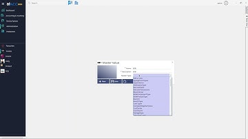 Purchase and sale type in atACC ERP