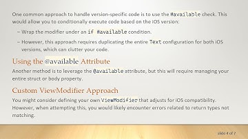 How to Use View Modifiers for iOS 14+  with Deployment Target of iOS 13