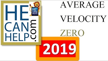 2019 {HECANHELP.COM USA} Average Velocity Zero Under Uniform Acceleration Physics