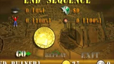 Blast Corps - Carrier Explode/Level Finish Trigger in Credits Level