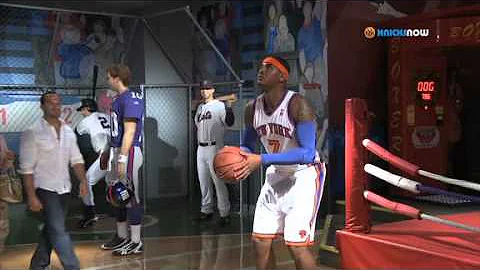 From the Archives: Carmelo Anthony Unveils his Wax...