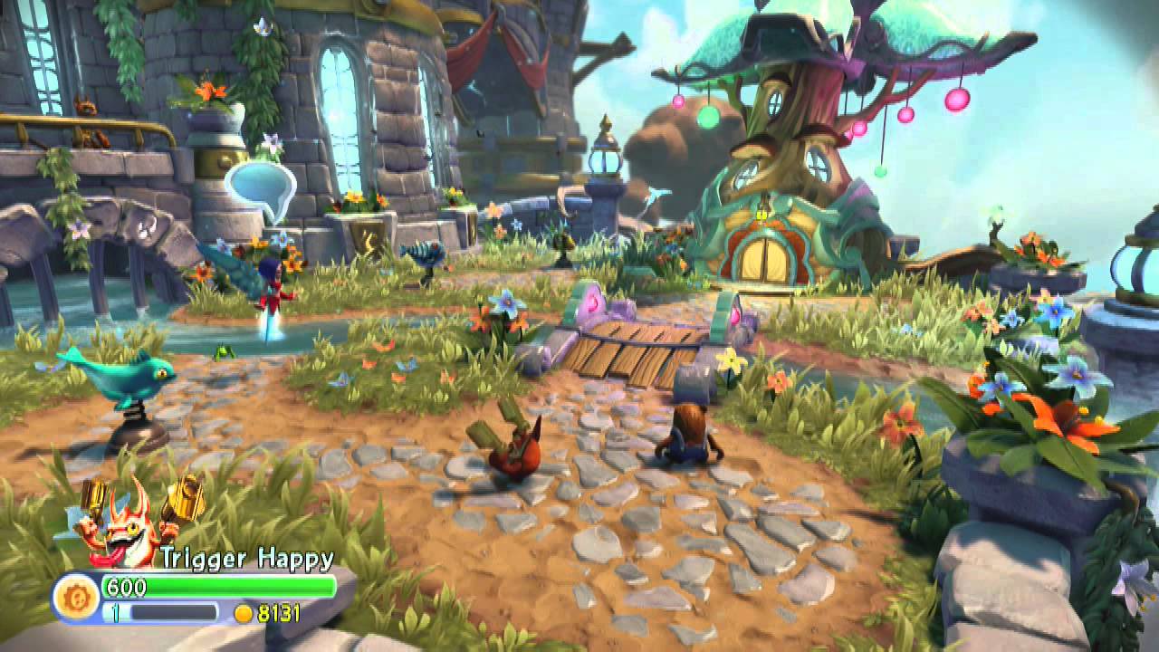 Skylanders Trap Team Research: Elite Trigger Happy Base Upgrades - YouTube
