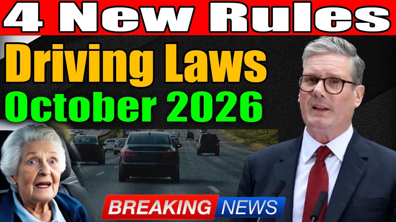 🚨 October 2026: 4 Major Driving Law Changes Confirmed — Drivers Urged to Prepare Now!