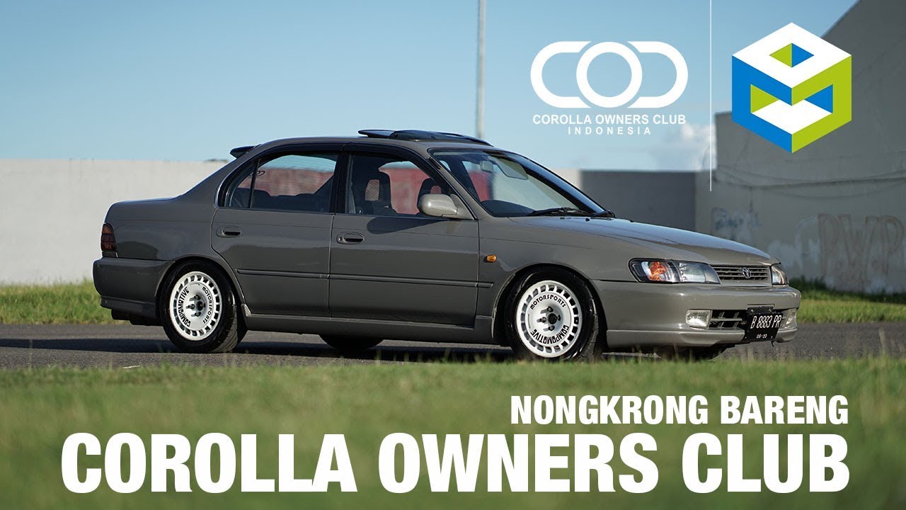 Great Corolla AE 101 // Nongkrong Bareng COC // Corolla Owners Club Indonesia