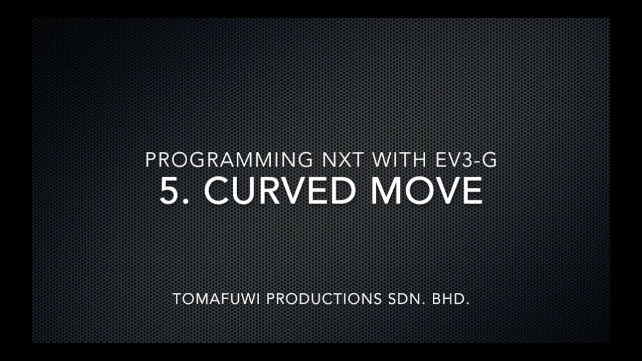 Programming LEGO Mindstorms NXT with EV3-G: 5. Curved Move