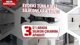 Marelli CLEAN silikon çıkarma aparatı ile evinizdeki kirli & eskimiş silikonları yenilemek çok kolay