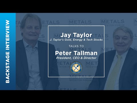Peter Tallman of Klondike Gold Corp. talks to Jay Taylor at the June 2022 Metals Investor Forum