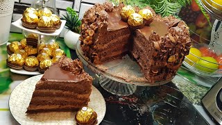 افخم قاطو الشوكولاطة ممكن تعملو سهل و اقتصادي  / gâteau au chocolat / chocolate cake