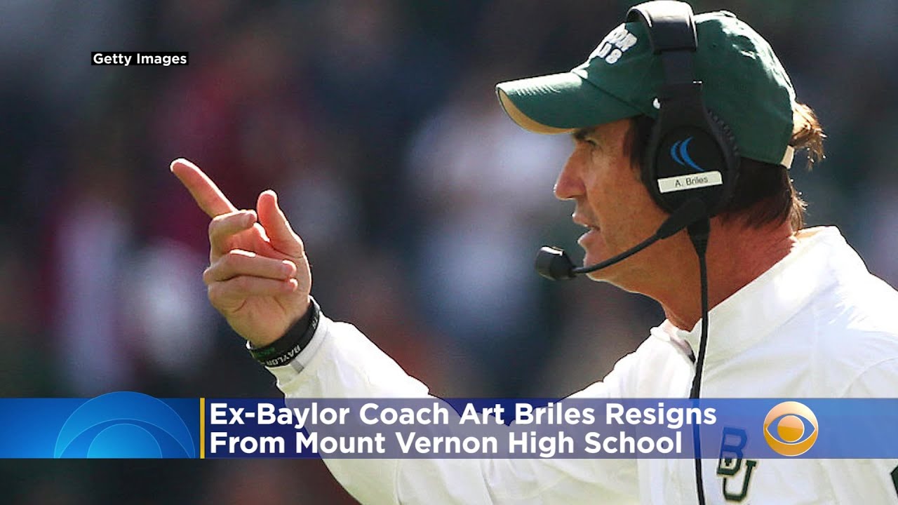 Art Briles resigns as Mount Vernon Head Coach/AD after two ...