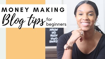 Borderline genius tips for starting a blog and making money | From a Six-Figure Blogger
