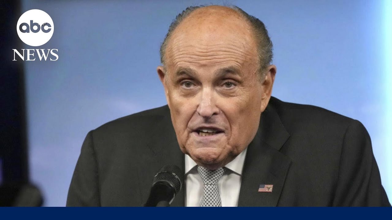 Rudy Giuliani Surrenders at Fulton County Jail in Georgia Election ...