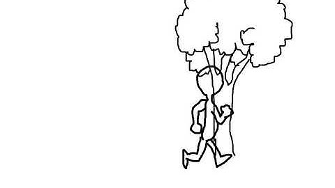 frame by frame walk cycle animation using Photoshop and after effects