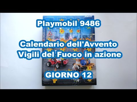 Playmobil 9486 - GIORNO 12 - Calendario Vigili del Fuoco in azione