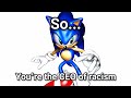 Defeating the CEO of racism (Sonic)