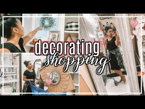 SHOP & DECORATE WITH ME FALL 2018 | SHOPPING FOR NEW HOME DECOR! | Page Danielle