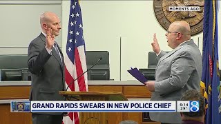 Grand Rapids swears in new police chief