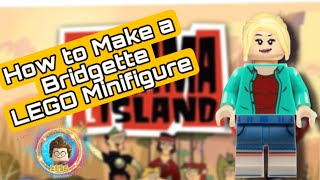 Total Drama Island LEGO Minifigure Bridgette Tutorial