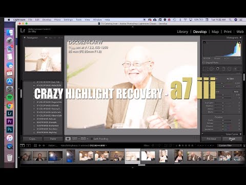 Sony a7 iii HIGHLIGHT Recovery