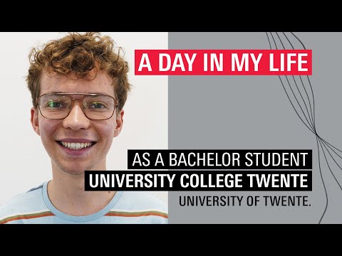 STUDENT VLOG - Robin studies at University College Twente