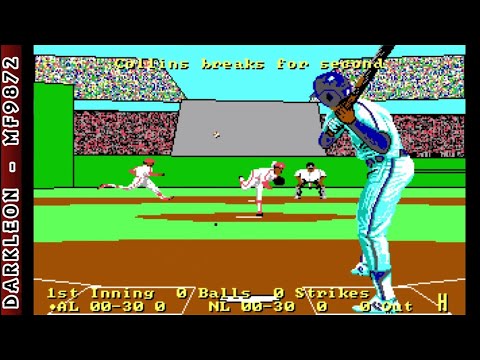 Earl Weaver Baseball II © 1991 Electronic Arts - PC DOS - Gameplay