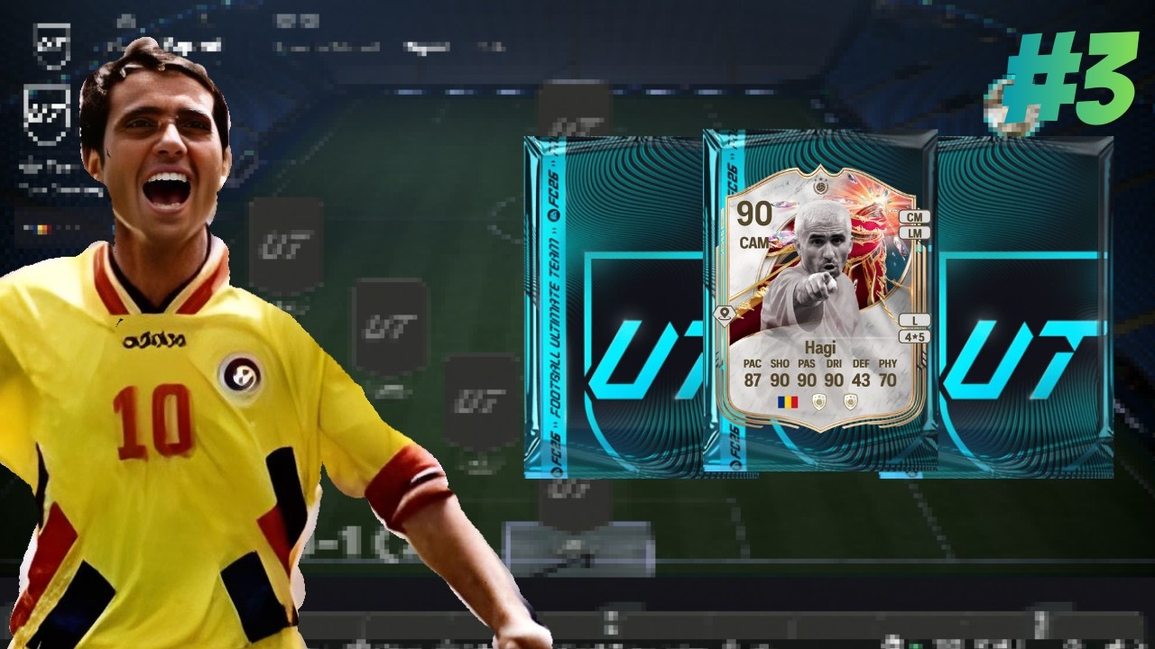 NOROC DE EXTRATERESTRU!NE PICA CARDUL NOU AL LUI HAGI DE LA SQUAD BATTLES!HAGI TO GLORY #3