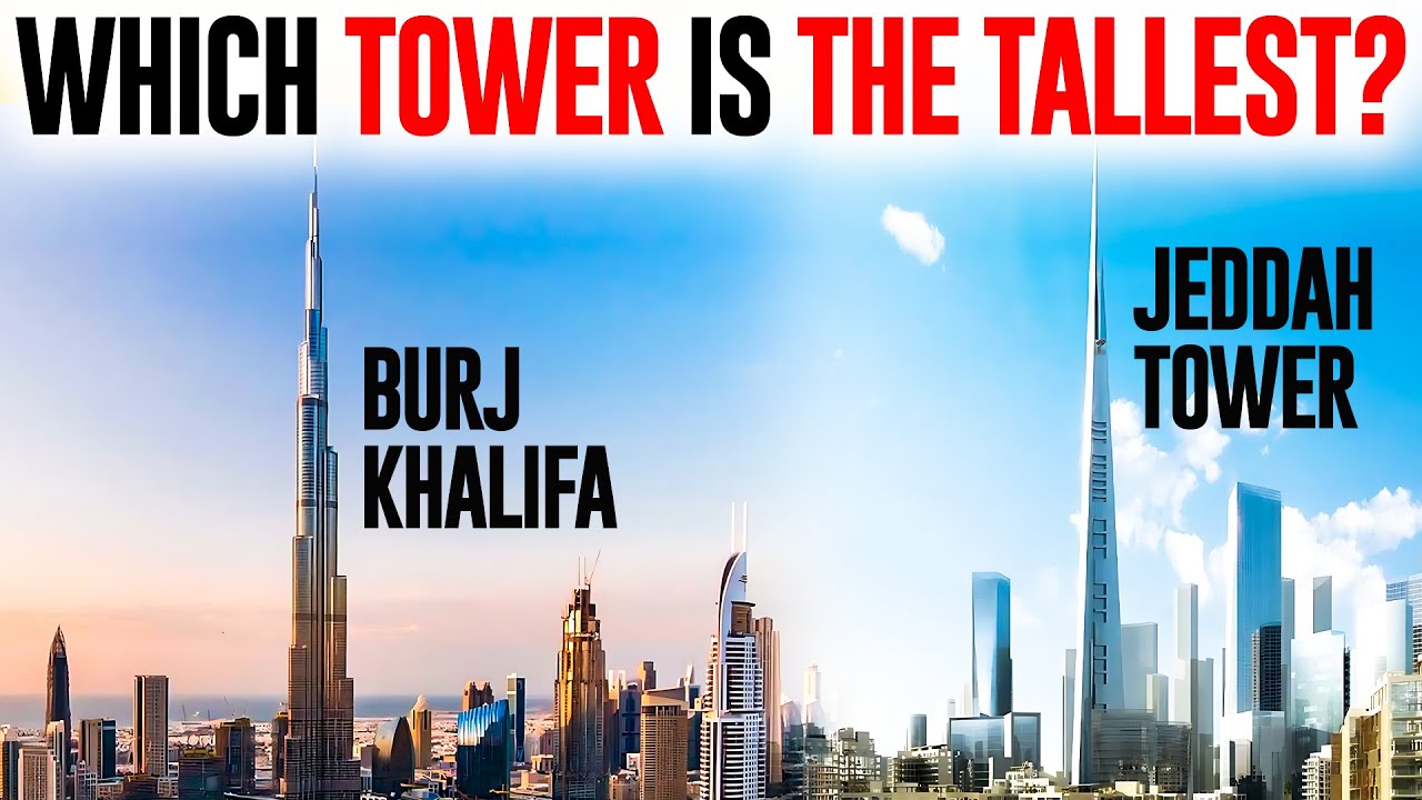 UAE's Burj Khalifa VS Saudi Arabia's Jeddah Tower