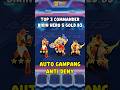TOP 3 COMMANDER YG GAMPANG BIKIN HERO 5 GOLD B3 #MagicChessGoGo #MCGGIDCreators