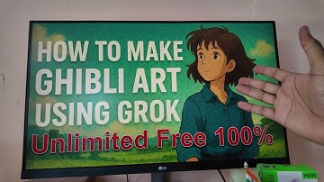 How To Create Ghibli Style Images Using Grok For Free #StudioGhibli #GhibliArt #GrokAI #AnimeArt