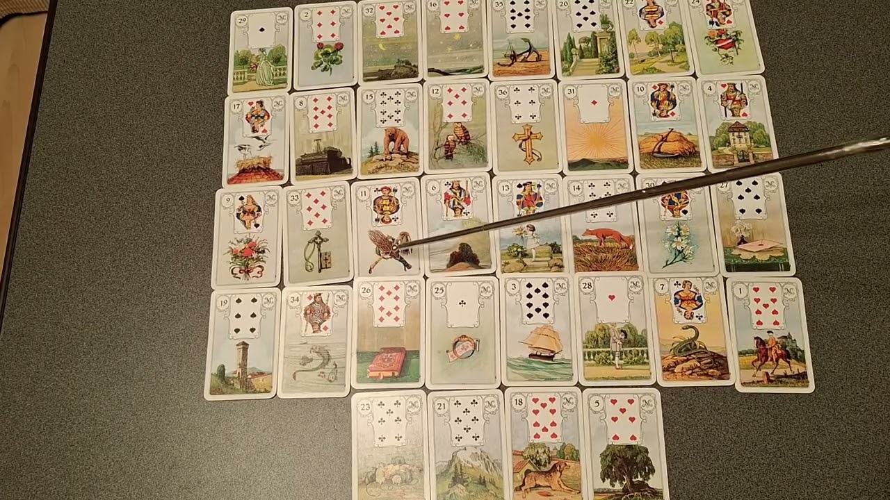 Lenormand 📚📚📚 - Kurs für Fortgeschrittene - Teil 73 - Gesundheit Hund