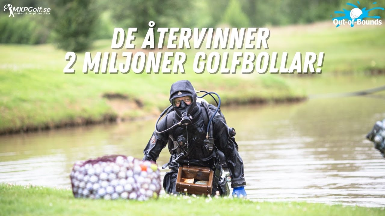 De återvinner över 2 miljoner(!) golfbollar varje år! 👍 - Besök hos Out of Bounds - MXPGolf.se