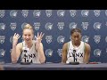 "It Was Awesome To Be Out There." | Dorka Juhász & Diamond Miller Postgame Sound | 05.05.23