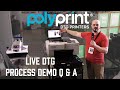 DTG Workflow Tips | Impressions Long Beach PolyPrint Demo