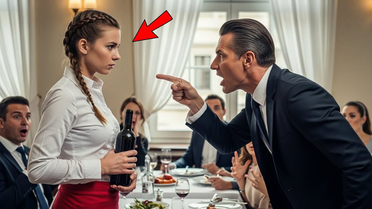 Criez encore sur moi et tout s’arrête — La serveuse avertit le milliardaire, sa réaction choque tout
