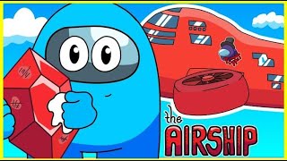 ⭐️ AMONG US ANIMATION BEST AIRSHIP MAP COMPILATION