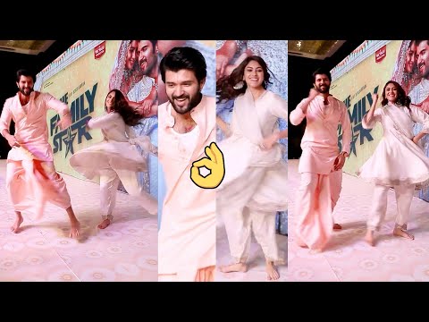 Watch : Vijay Deverakonda backslashu0026 Mrunal Thakur Dance For Kalyani Vaccha Vacchaa Song | Family Star - YOUTUBE