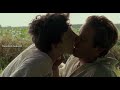 Elio and Oliver - The kiss on Monet berms in slow motion 💚