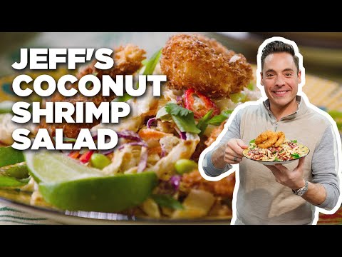 Jeff Mauro's Coconut Shrimp Salad | The Kitchen | Food Network