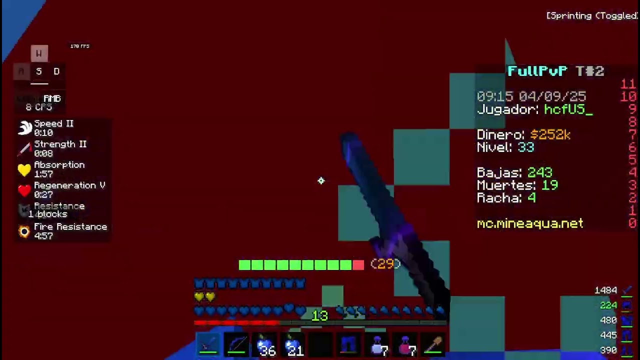 CAZANDO PERUANOS MINEAQUA