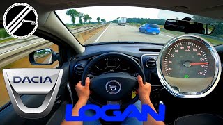 Dacia Logan 2 MCV 0.9 TCe 90 PS Top Speed Drive On German Autobahn No Speed Limit Resimi