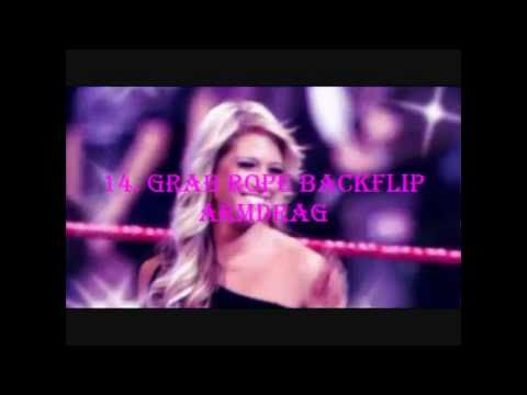 Top 15 moves of Kelly Kelly