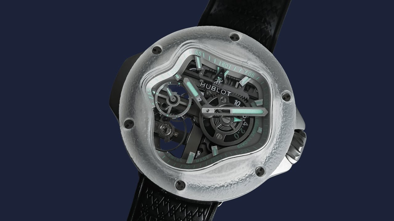 Hublot MP-17 Meca-10 Arsham Splash Titanium Sapphire — шедевр с 10-дневным запасом хода!