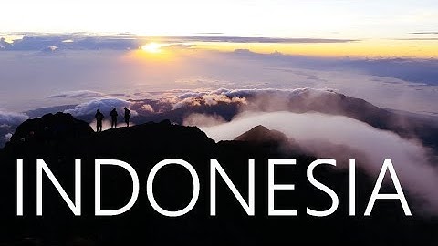 INDONESIA - Bali, Lombok, Gili, Java in 4k | 2016 | Backpacking