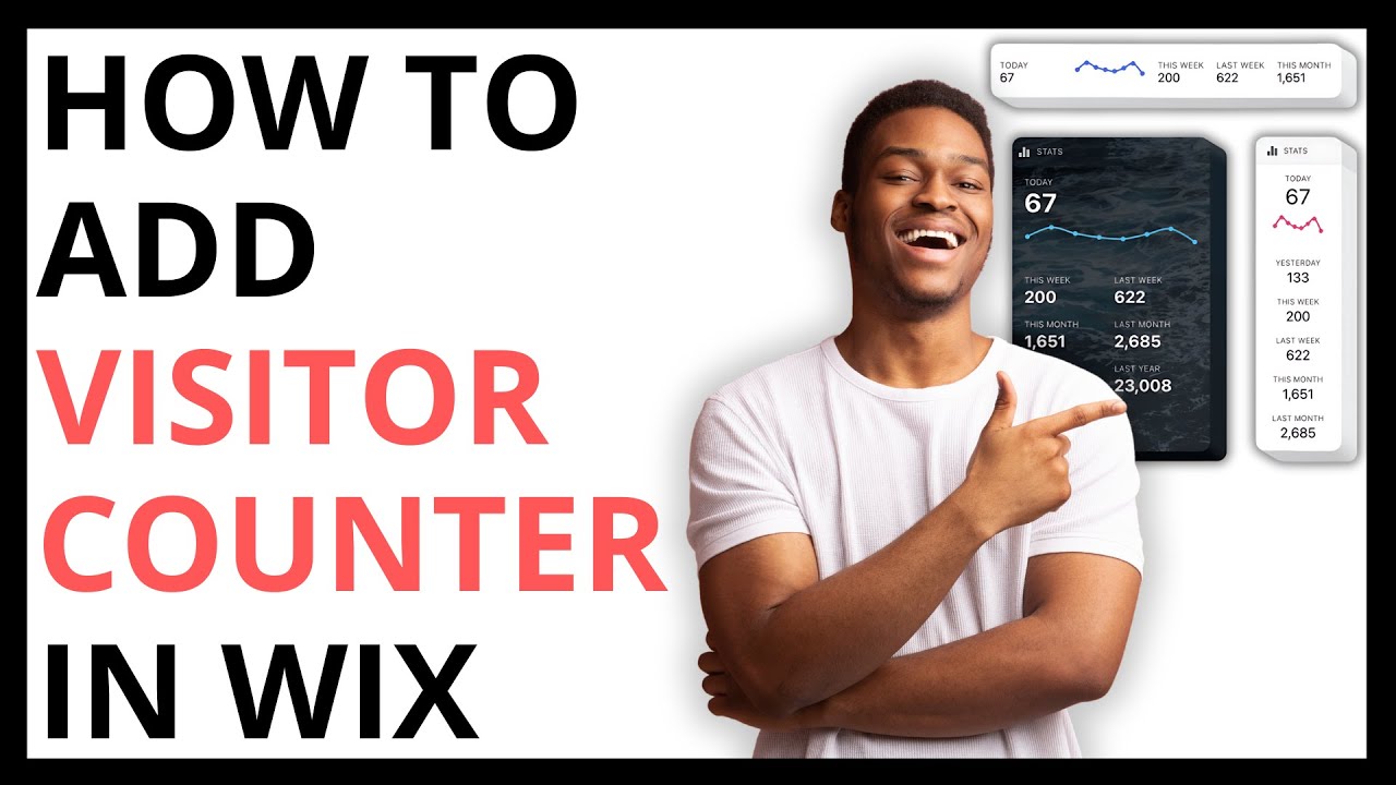 How to Add Visitor Counter in Wix [QUICK GUIDE] - YouTube