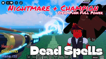 I Raided Gnome Village with Steampunk Weapons… Then Nightmare Attacked | Almost died 😱 | Dead Spells